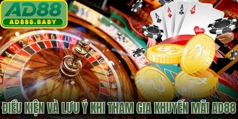 Điều kiện và lưu ý khi tham gia khuyến mãi AD88
