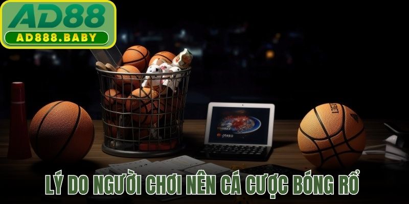 Lý do người chơi nên cá cược bóng rổ tại hệ thống AD88