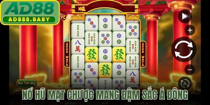 Nổ hũ mạt chược mang đậm sắc Á Đông
