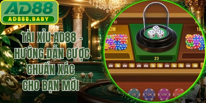 Tài Xỉu AD88 - Hướng Dẫn Cược Chuẩn Xác Cho Bạn Mới